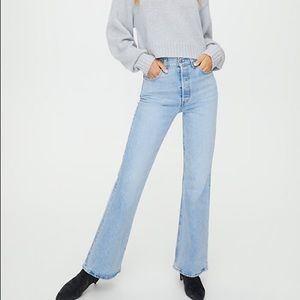 Levi’s RibCage Flare Jeans